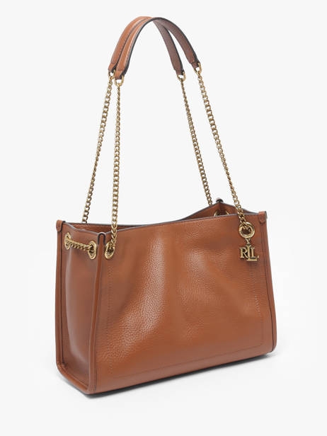 Schoudertas Bradley Leder Lauren ralph lauren Bruin bradley 31980173 ander zicht 1